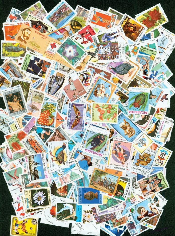 Balíček známek - Nicaragua - 500 ks
