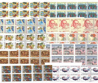 Známkové sešitky - Slovensko - 1993 - 2007 - 10 ks